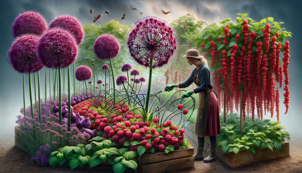 Unleashing the power of alliums and raspberries: a duo transforming gardening practices