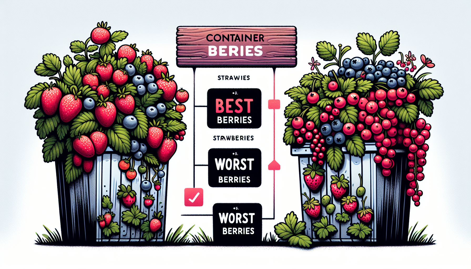 Maximize your harvest: the best and worst berries for container gardening