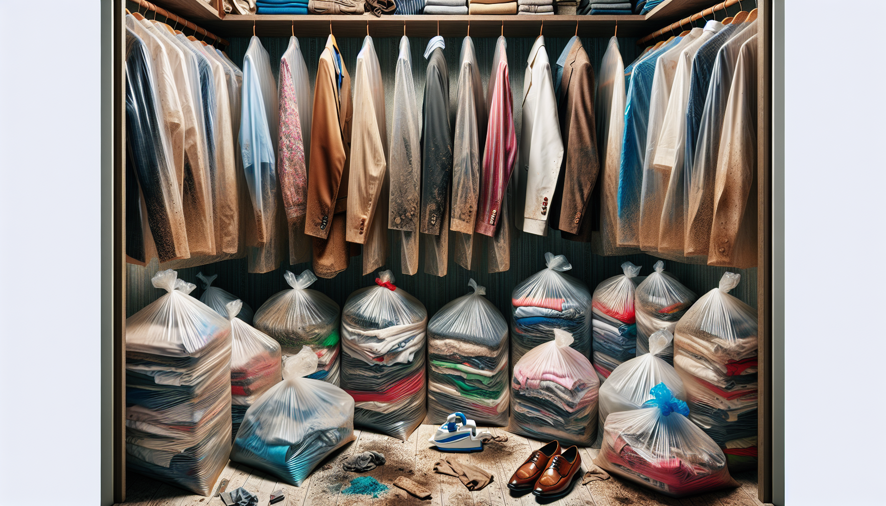 Discover the shocking reason you must stop storing clothes in dry cleaning plastic bags