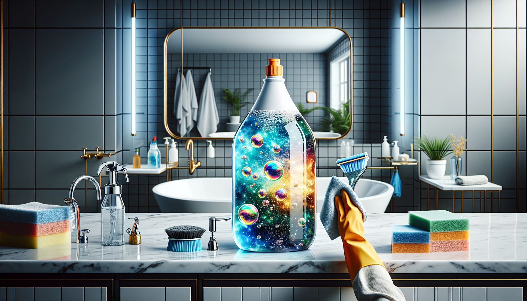 Discover hydrogen peroxide - your eco-friendly bathroom cleaner!