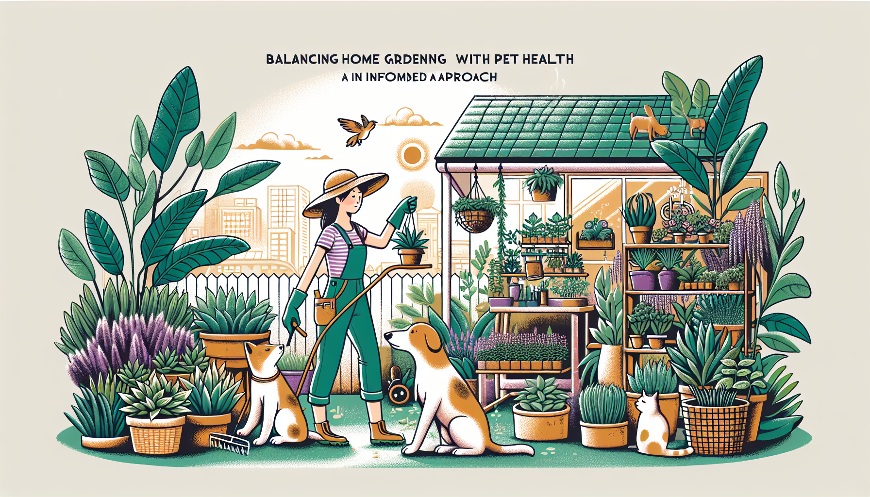 Balancing home gardening with pet health: an informed approach