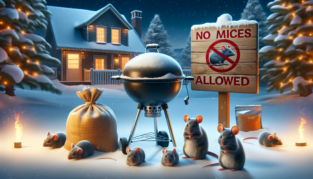 Stop mice from invading your grill this winter