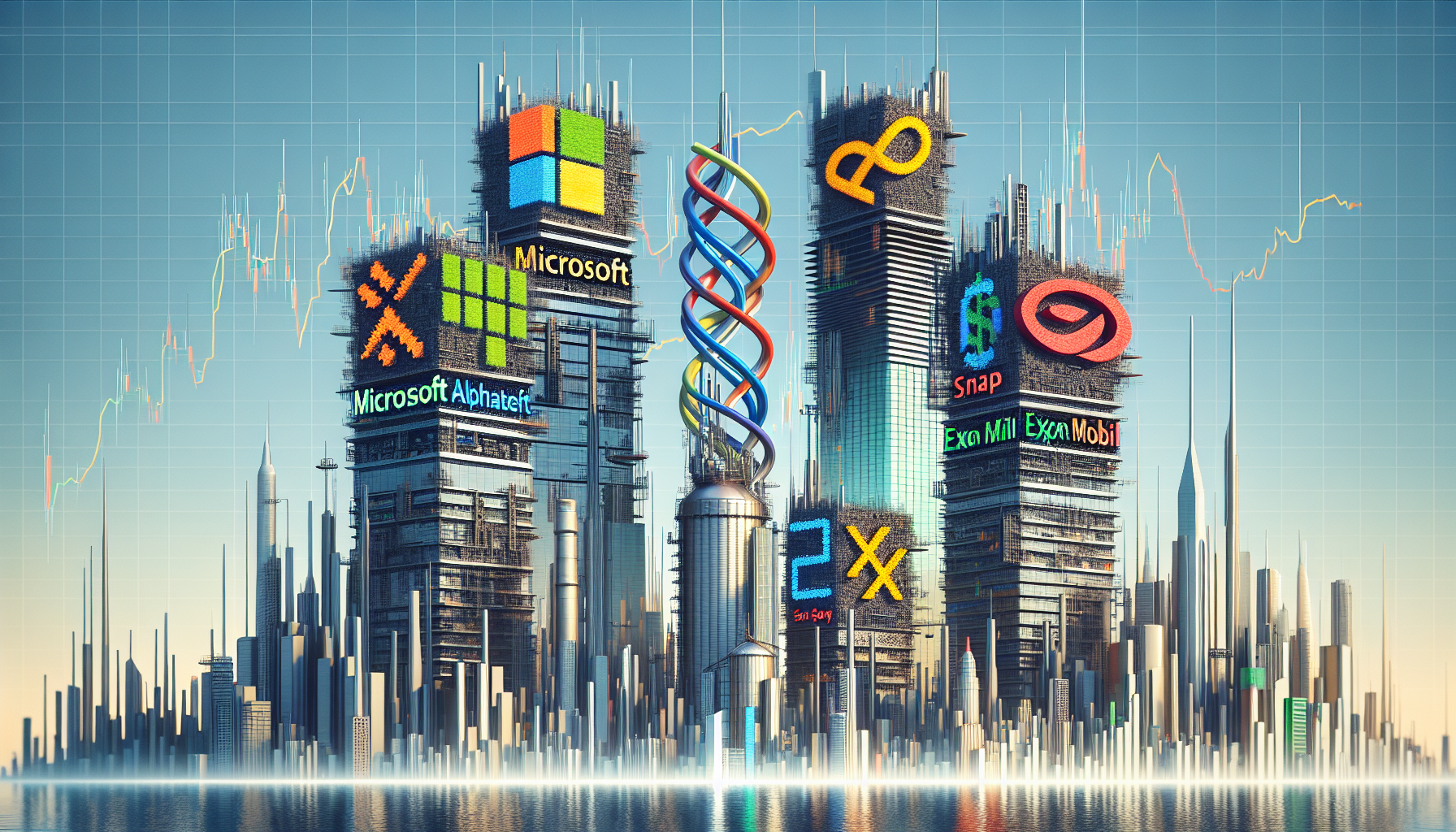 Decoding stock market trends: Microsoft, Alphabet, Exxon Mobil and Snap