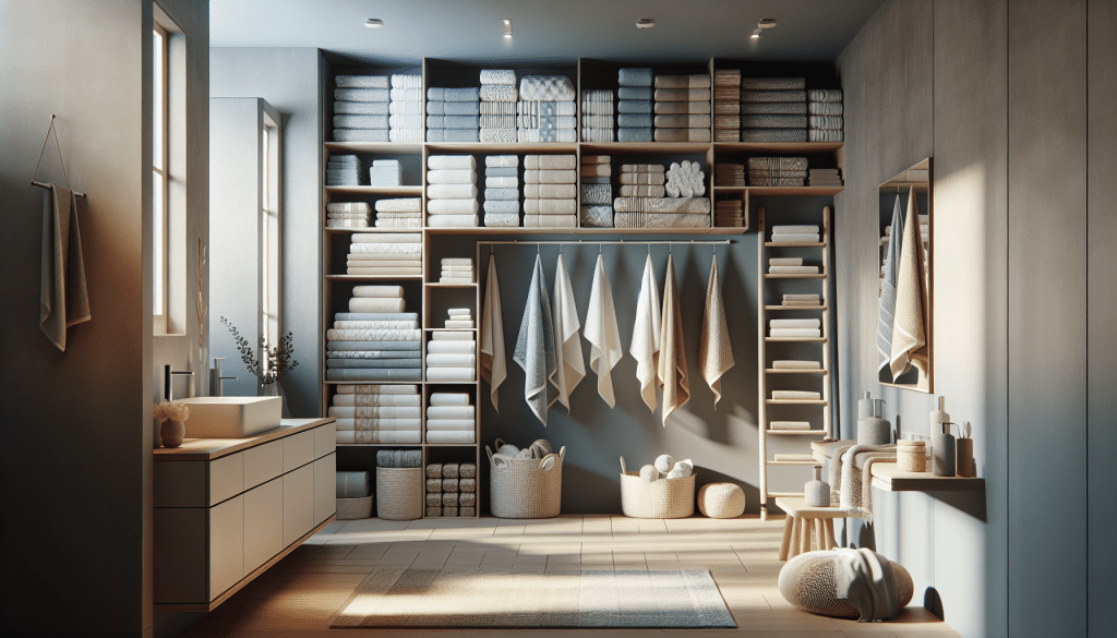 Change the way you store your bathroom linens with these incredible ideas