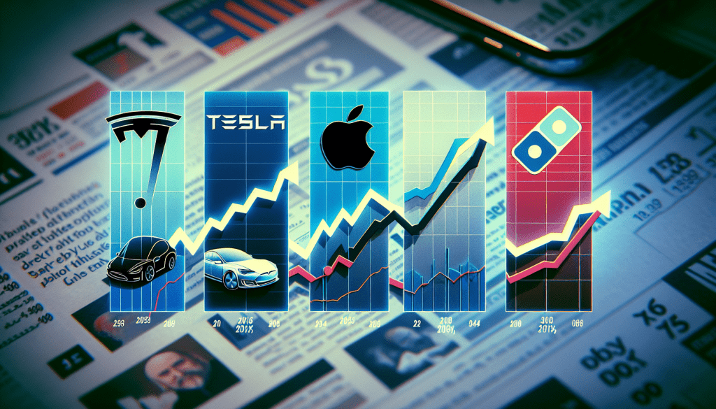 Analyzing recent stock movements: Tesla, Roku, Apple, and Domino's Pizza