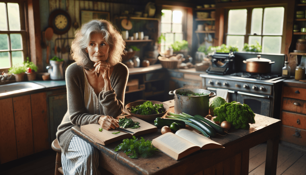 Culinary journey: a retired novelist's journey to simplicity, indulgence, and sustainable living through food