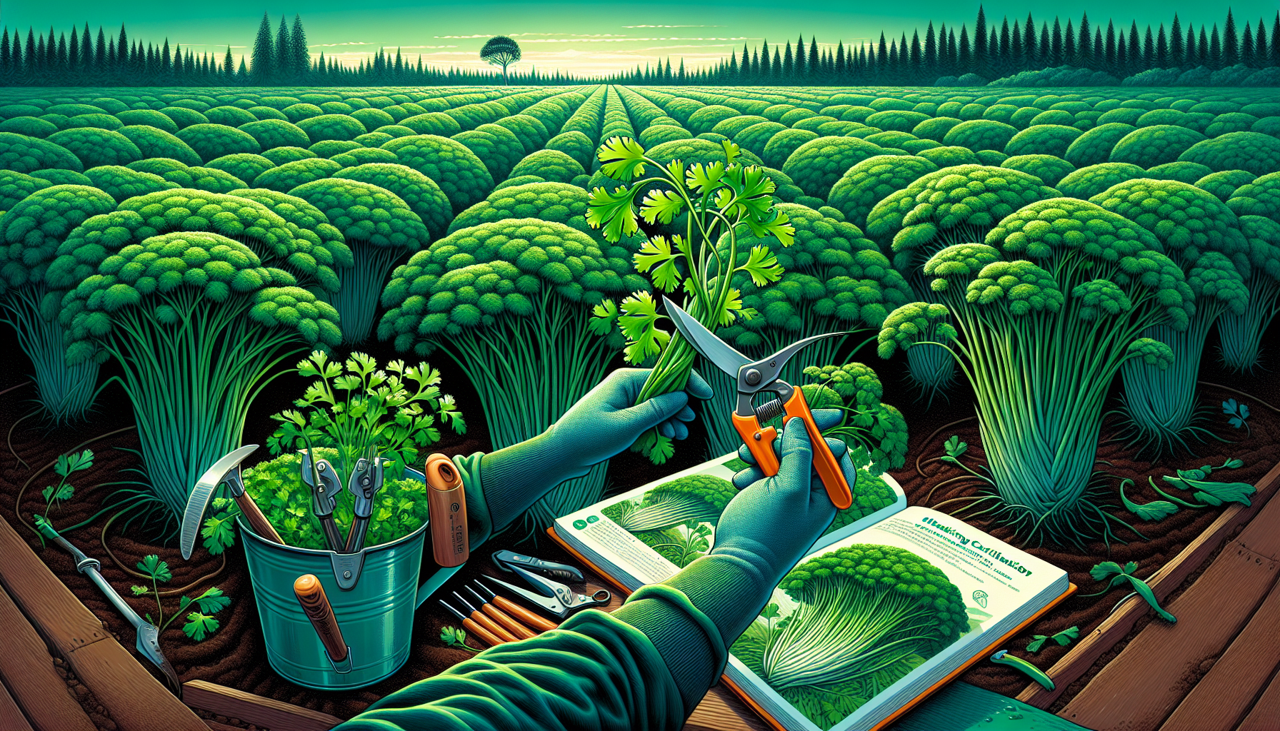 Mastering cilantro cultivation: a comprehensive guide to pruning and maintenance