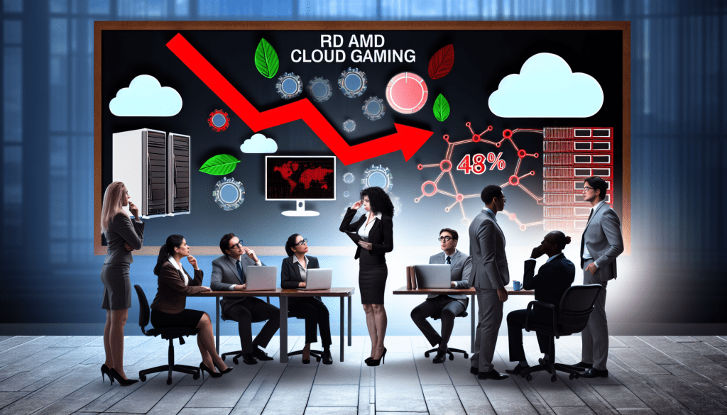 Amd's gaming revenue plummets 48% due to rise of cloud gaming: an examination of industry adaptability