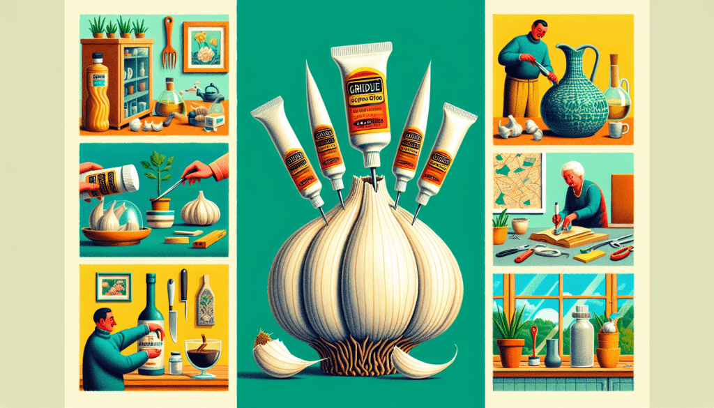 Discover the unexpected: using garlic as a natural adhesive in household repairs