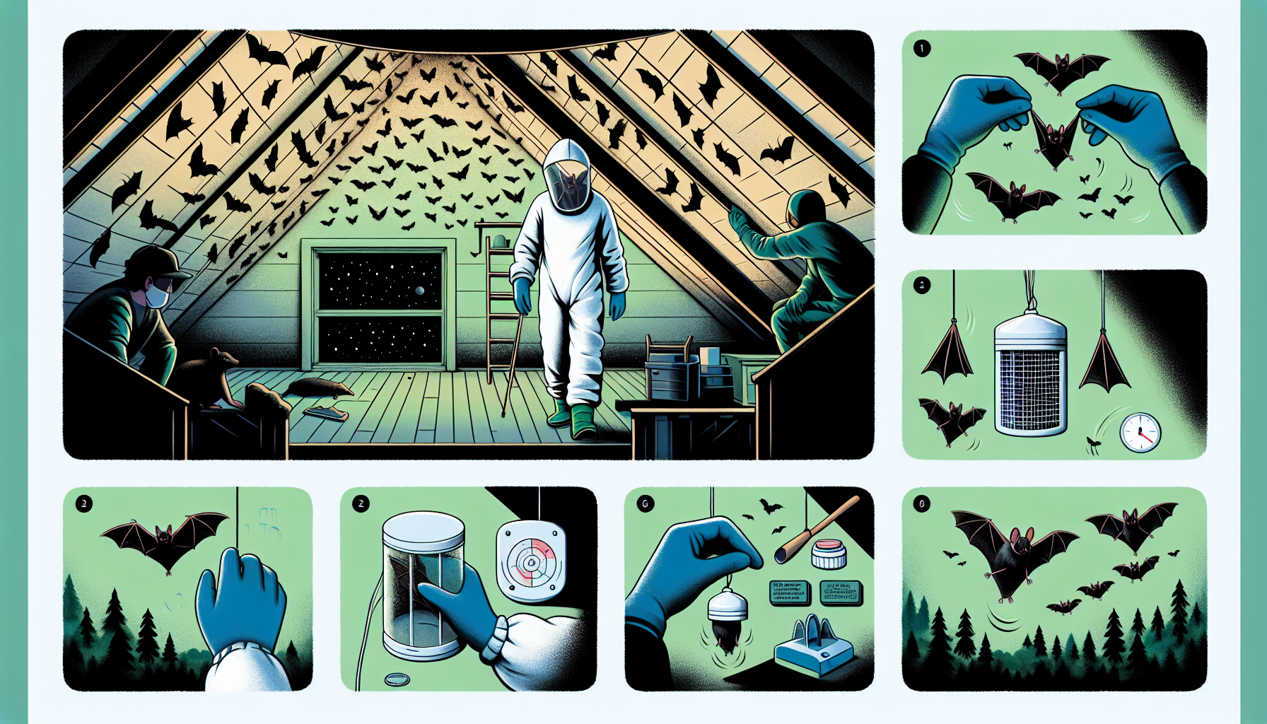 Discover bat infestation signs in your attic & humane solutions