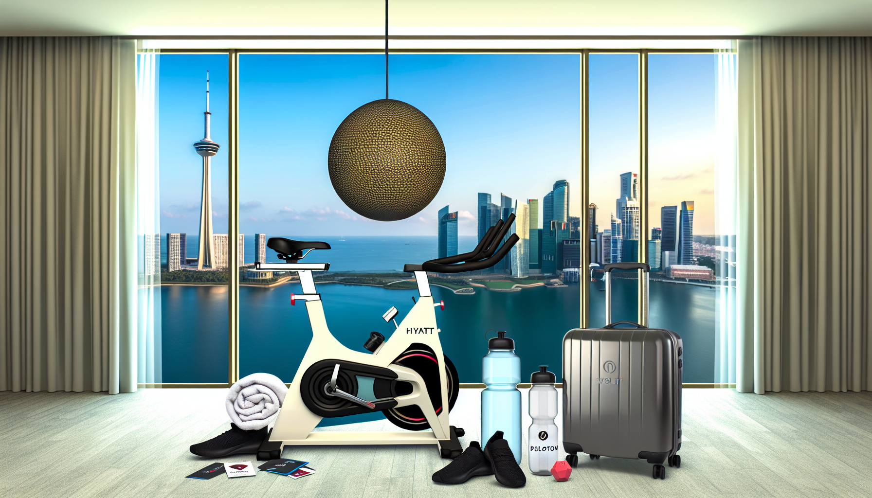 World of Hyatt and Peloton join forces to promote wellness travel experience