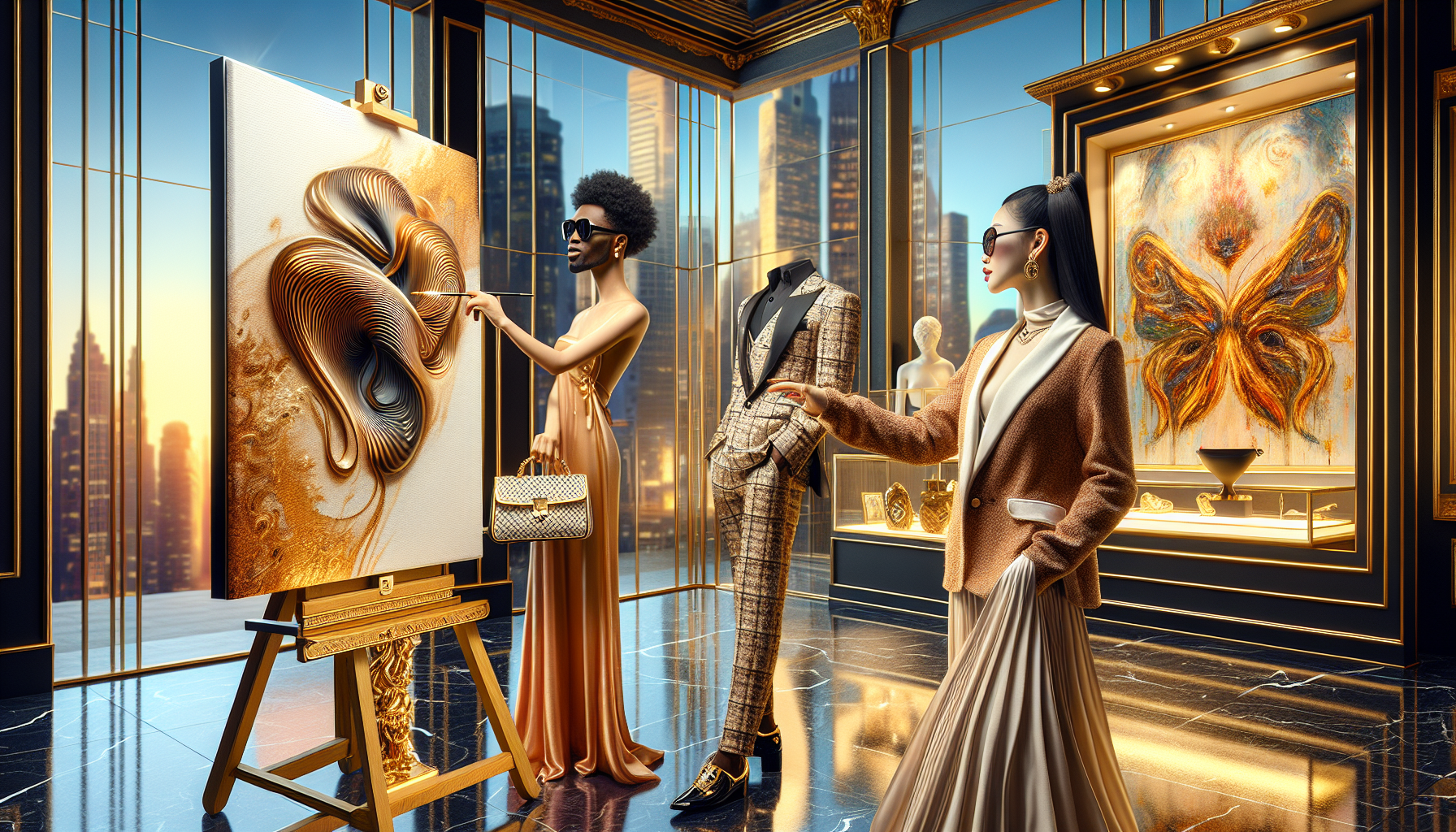 Blurring boundaries: the exciting convergence of art, fashion, and luxury
