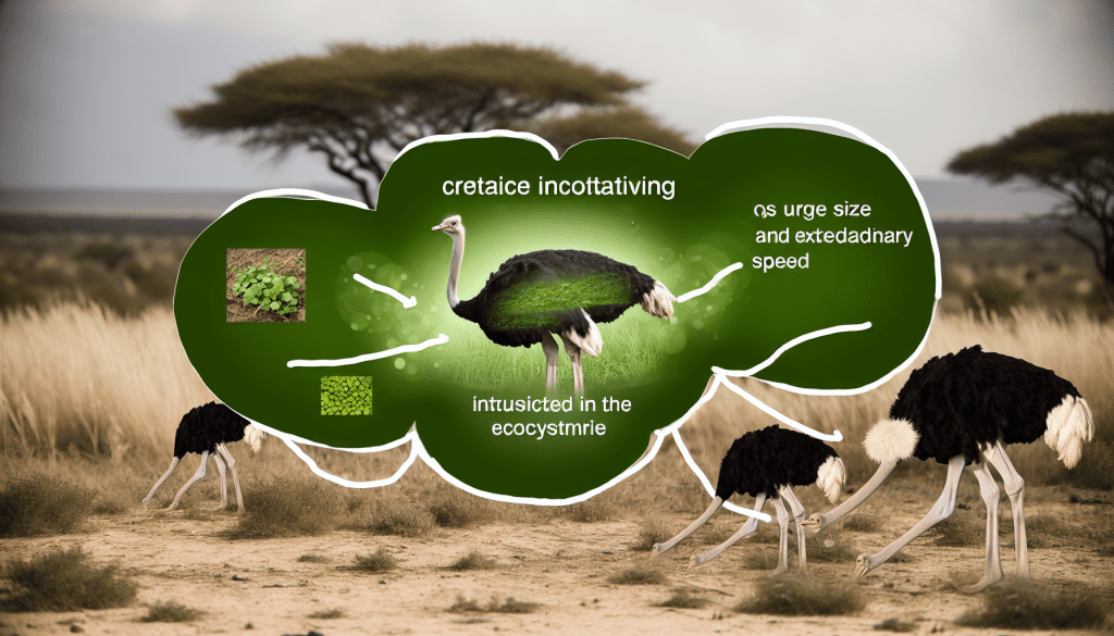 Unveiling the ostrich: the giant, speedy and vital contributor of our ecosystem