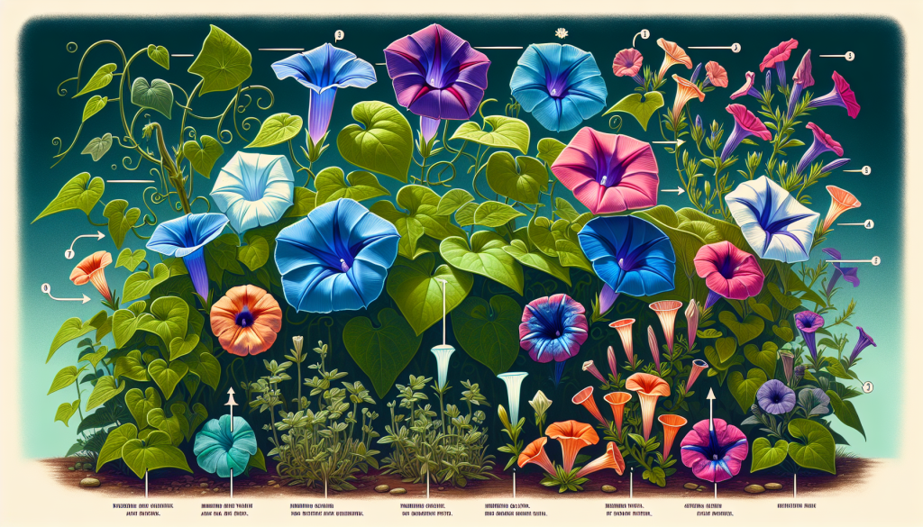 Distinguishing morning glory from petunias: a gardener's guide to managing invasive weeds
