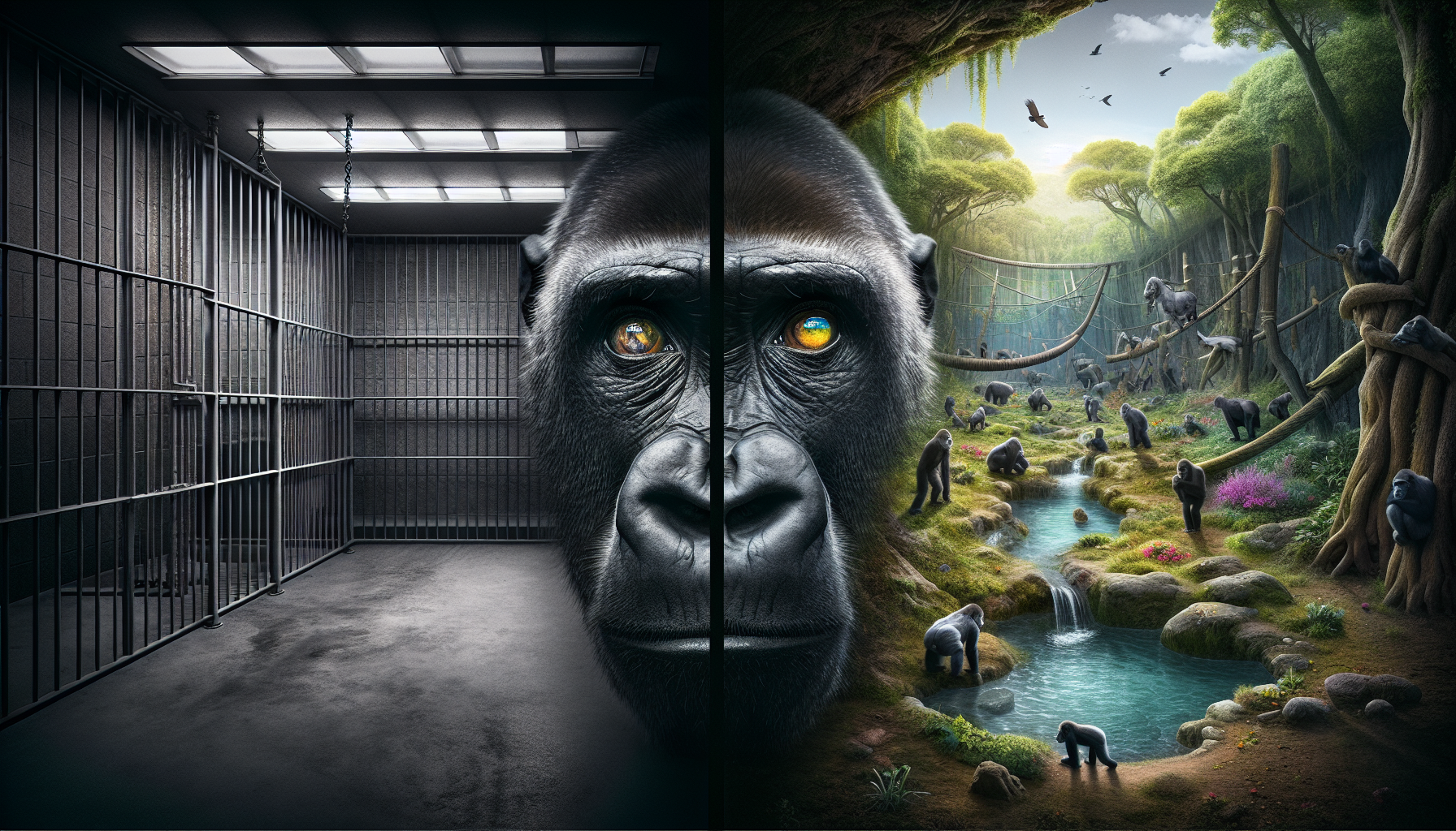 Great apes suffer from mood disorders similar to humans: a call to improve captive conditions
