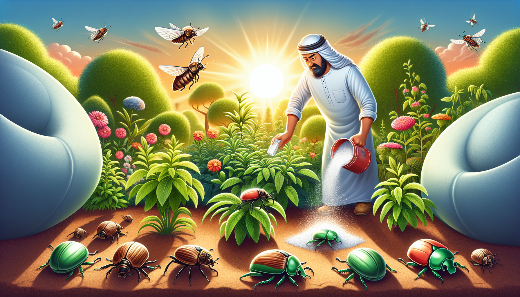 Using diatomaceous earth: an effective, natural solution for Japanese beetle infestation