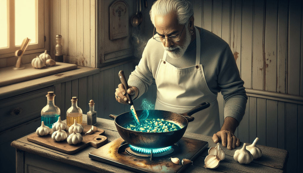 Unveiling the mystery: why garlic turns blue or green while cooking