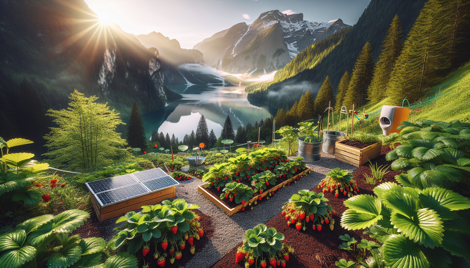 Exploring the wonders of alpine Alexandria strawberries: a sustainable and innovative approach to gardening
