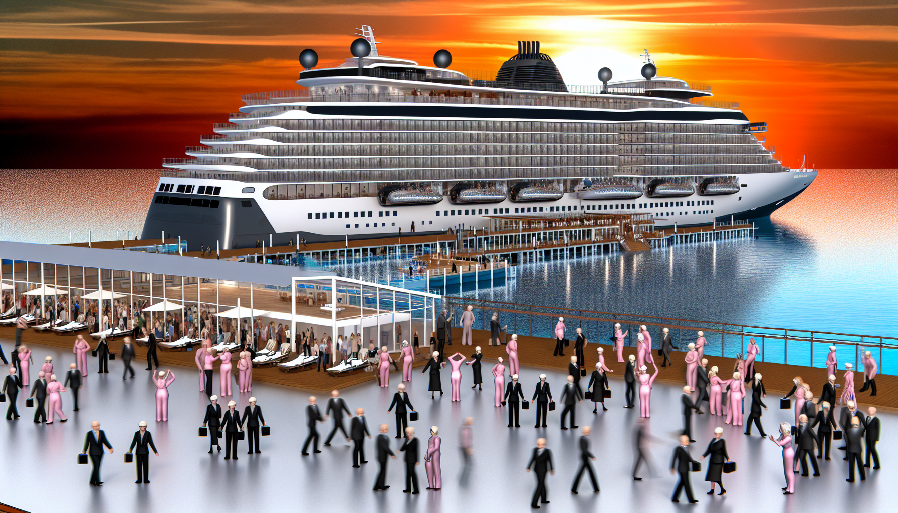 Virgin voyages prepares to launch new luxury cruise ship Brilliant Lady in 2025