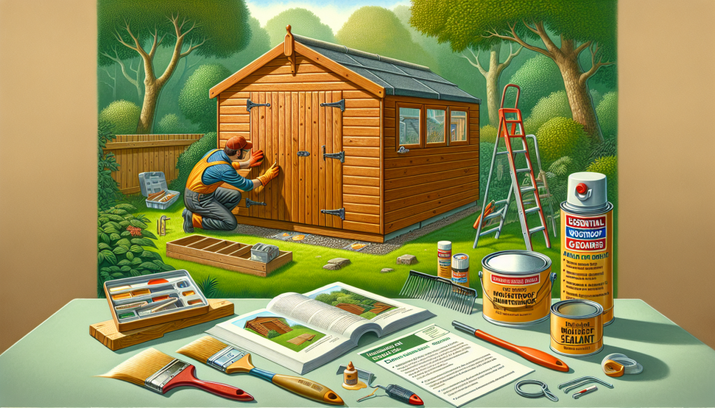 Shielding your wooden garden shed from rot: essential tips and maintenance guide