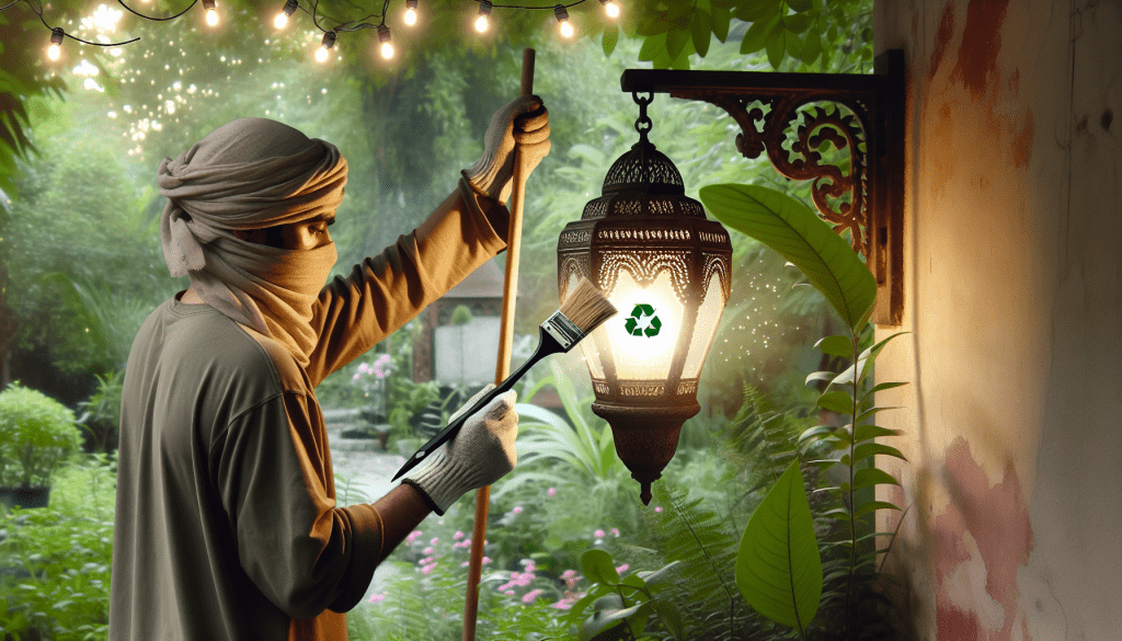 Revamp your outdoor light fixtures with this eco-friendly paintbrush cleaning guide
