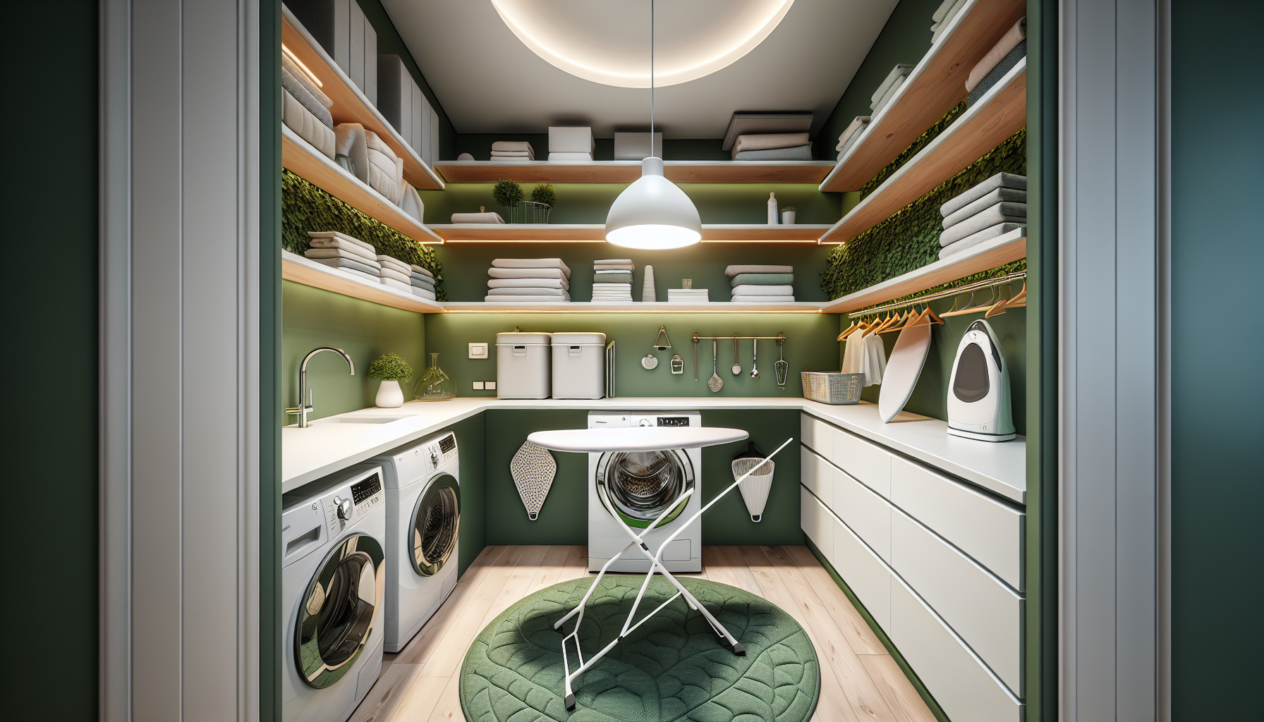 Discover innovative, space-efficient ideas to transform your laundry room