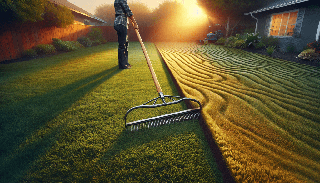 Maximizing lawn health and aesthetics with the lawn leveling rake