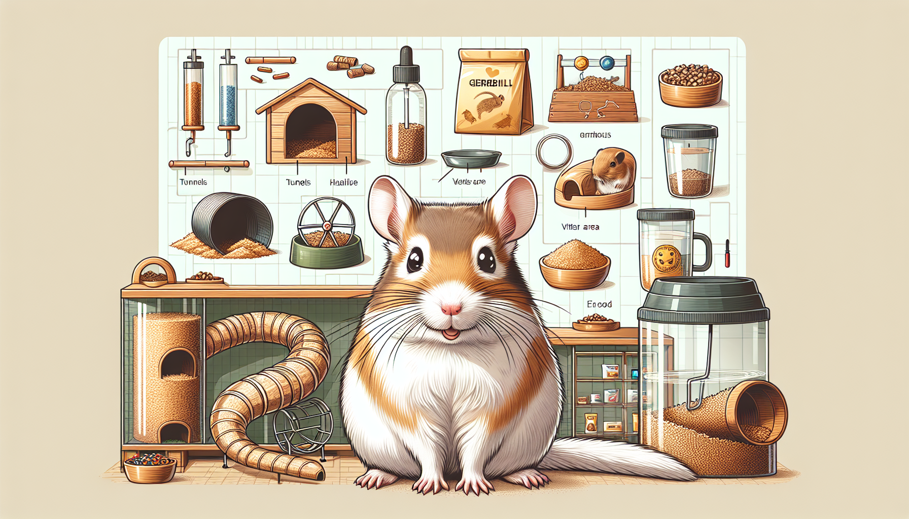 Gerbil care 101: essential tips for maintaining your pet's health and happiness