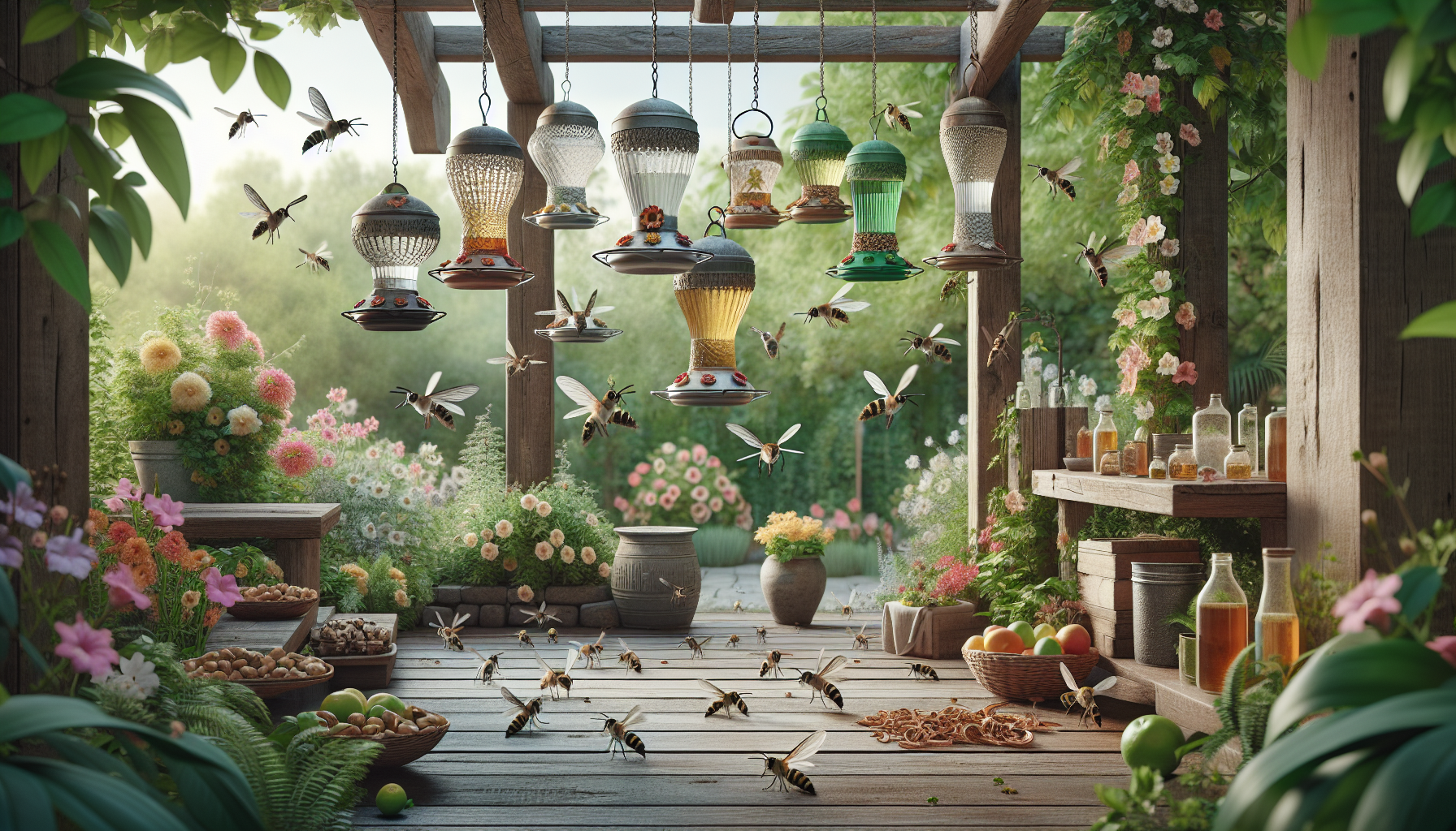 Effective tips for keeping wasps away from hummingbird feeders