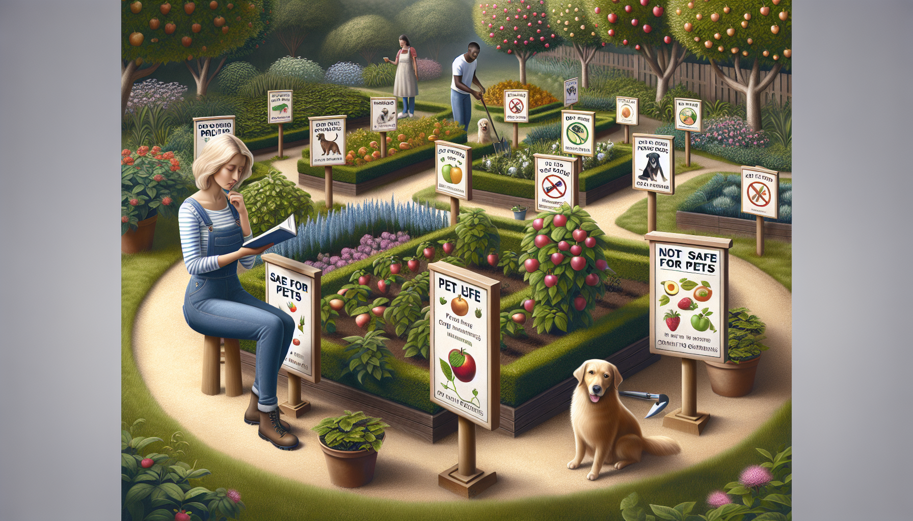 Creating a pet-safe fruit garden: Key threats and precautions for dog owners