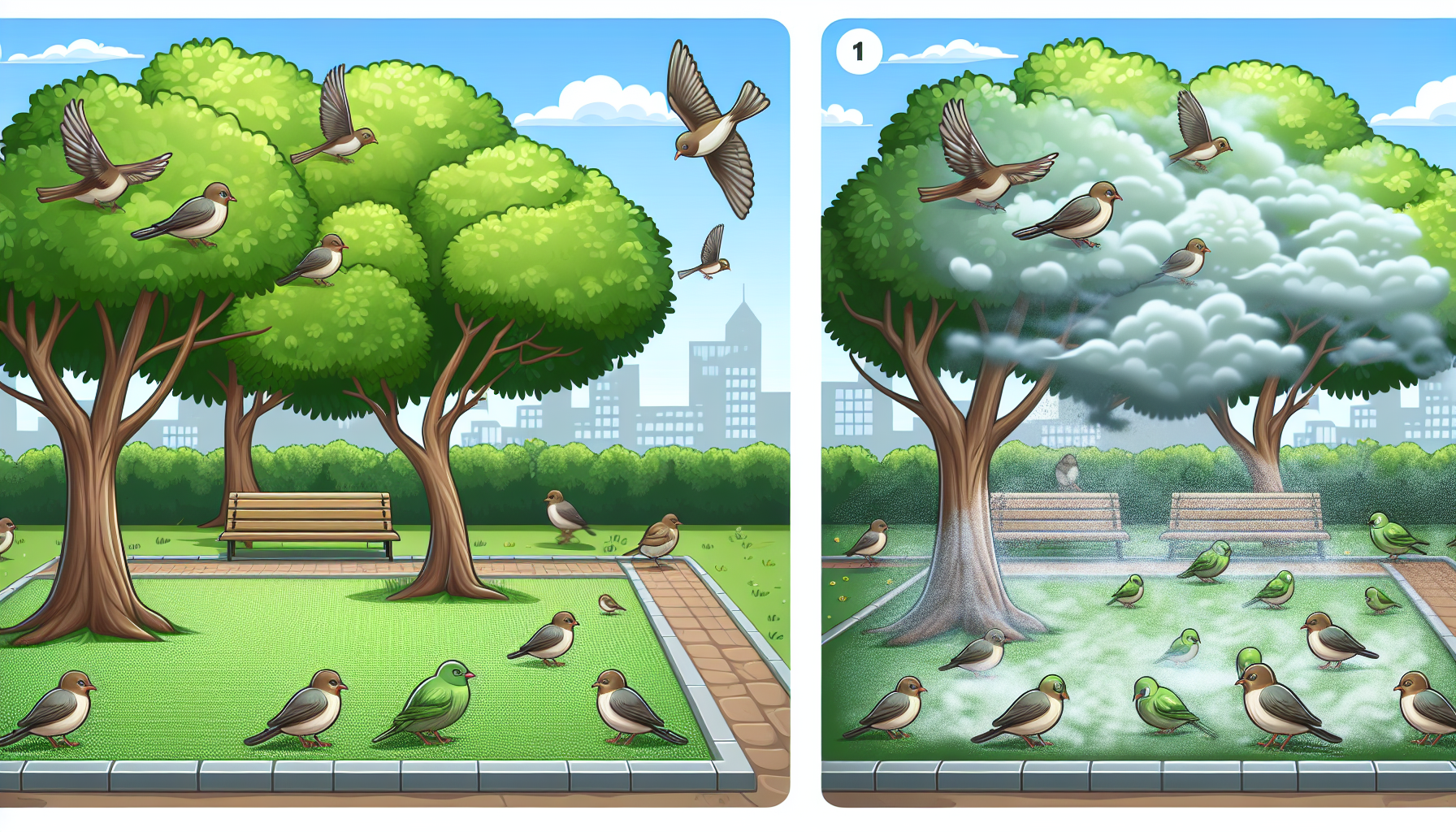 Unmasking the truth about bird repellent gels and sprays