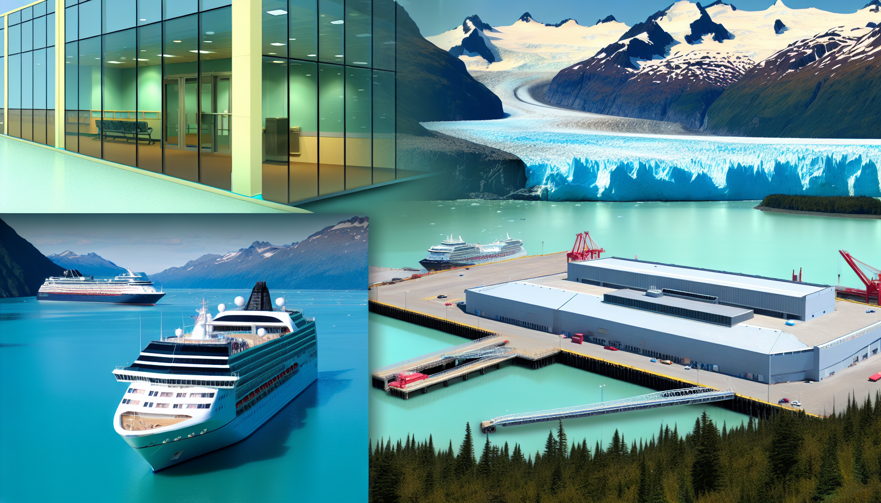 Unveiling the newest additions to the cruise industry: valdez port in Alaska and the high-tech terminal at port Canaveral