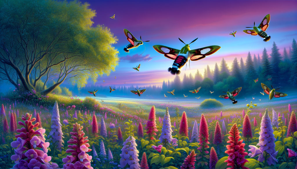 Unveiling the enchanting role of hummingbird moths in ecosystem maintenance