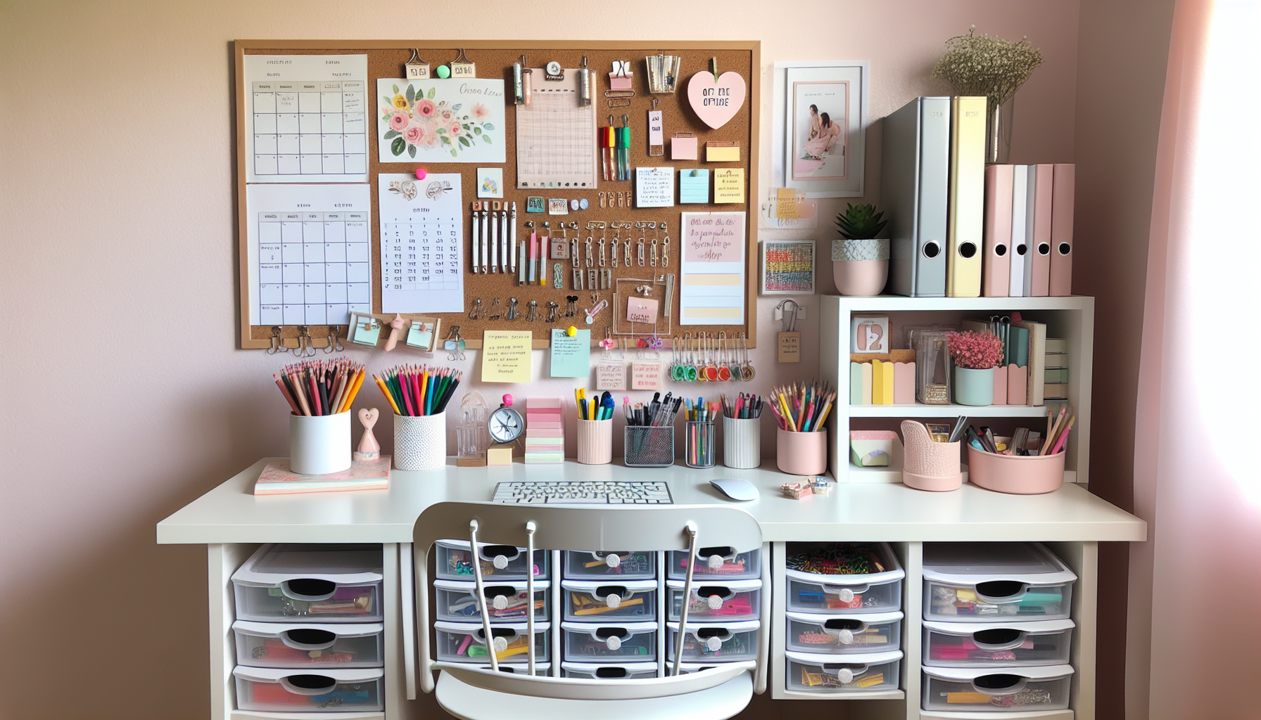 Revamp your office on a budget using Dollar Tree items