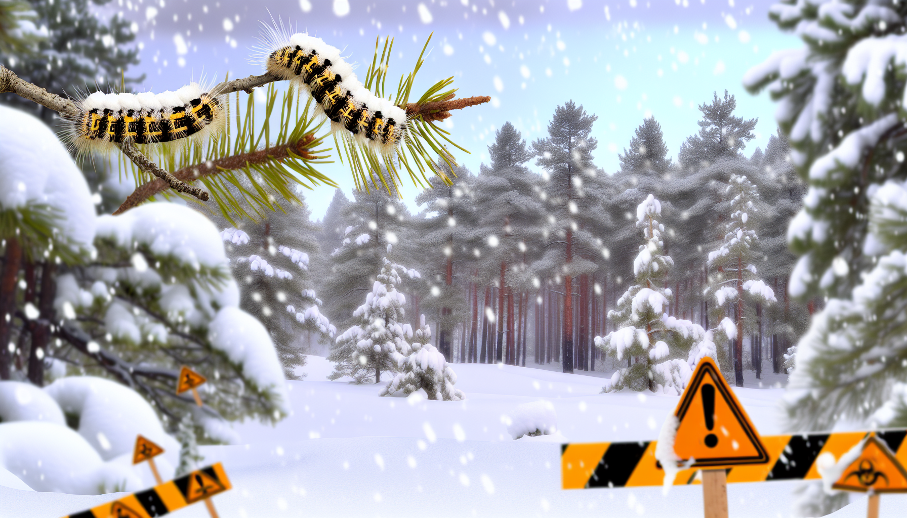 Winter threat: understanding the risks of the pine processionary caterpillar