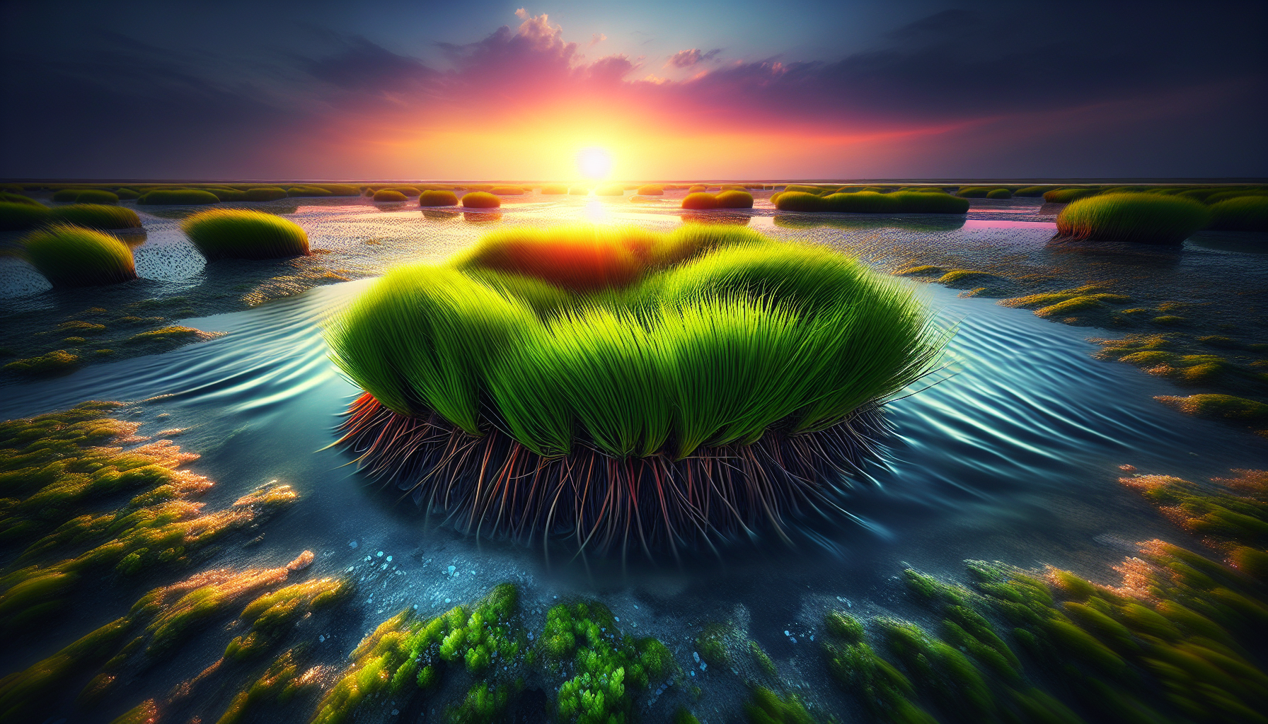 Saltgrass: a testament to resilience and ecological balance
