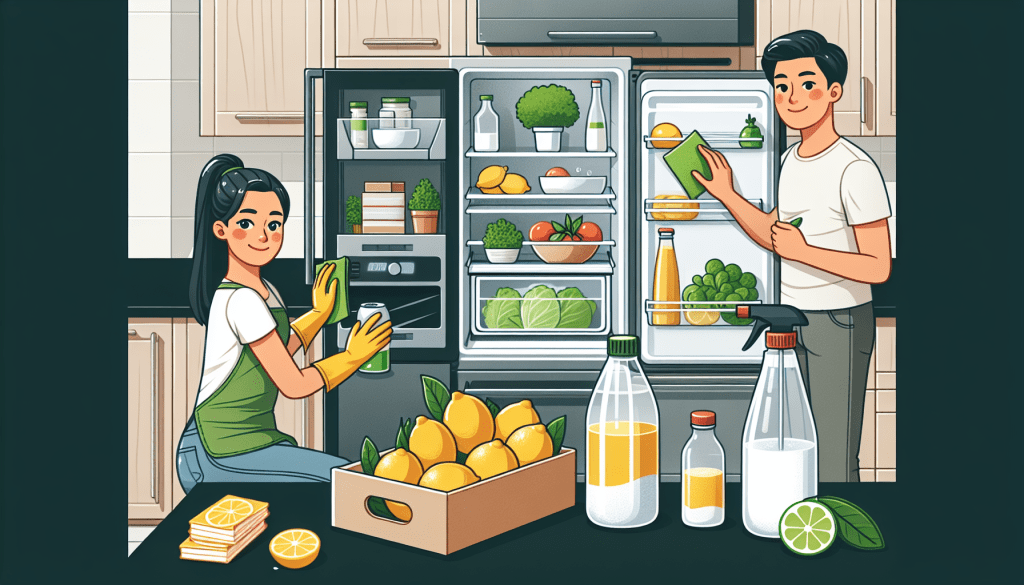 Discover eco-friendly ways to maintain a clean fridge
