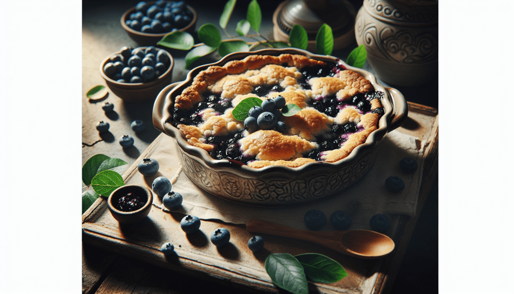 Enjoy the season with this easy blueberry cobbler recipe