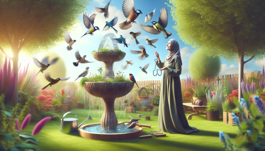 Creating a DIY birdbath: an affordable, eco-friendly project for bird lovers and gardeners