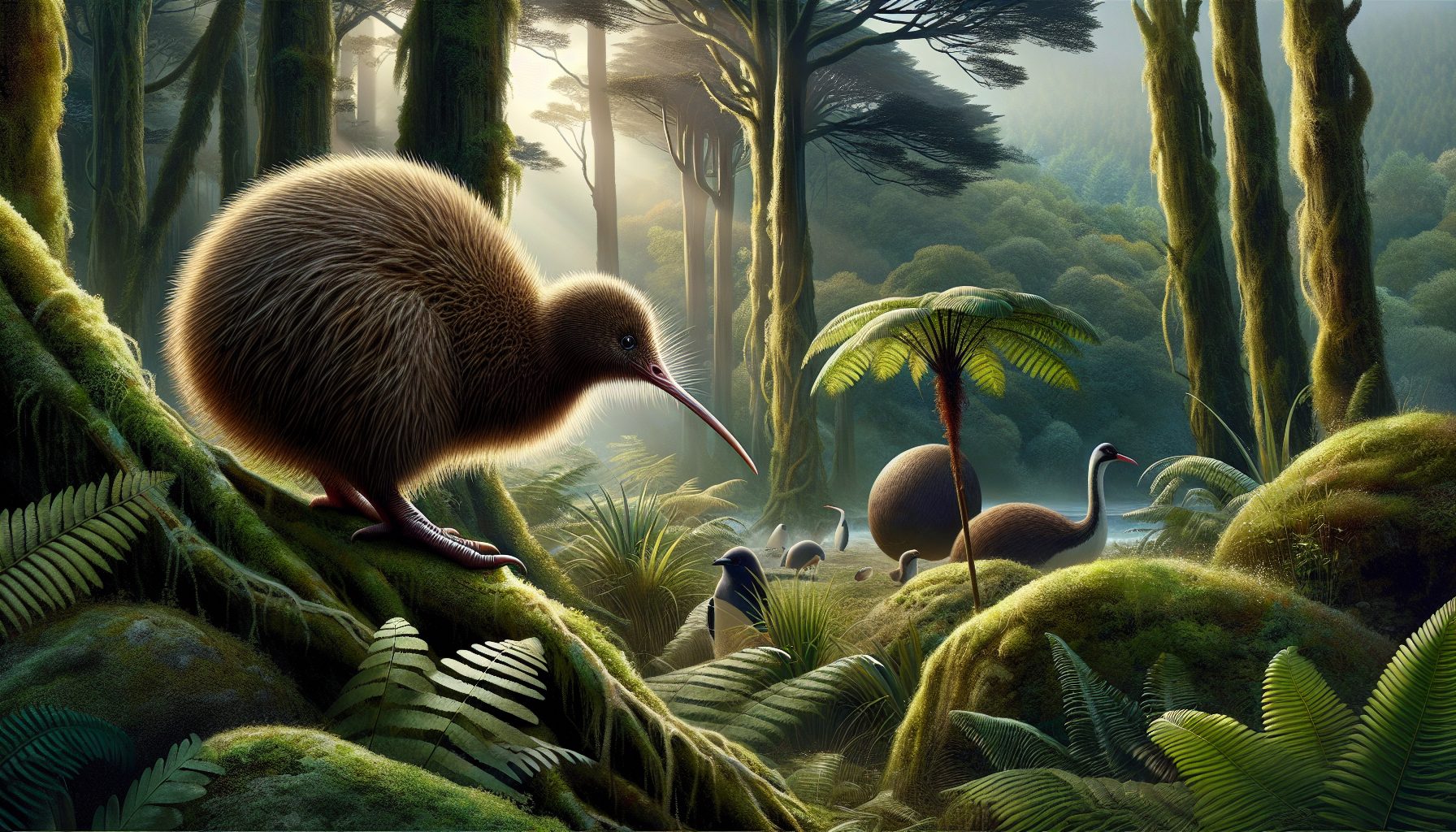 Exploring the fascinating world of flightless birds: the kiwi spotlight