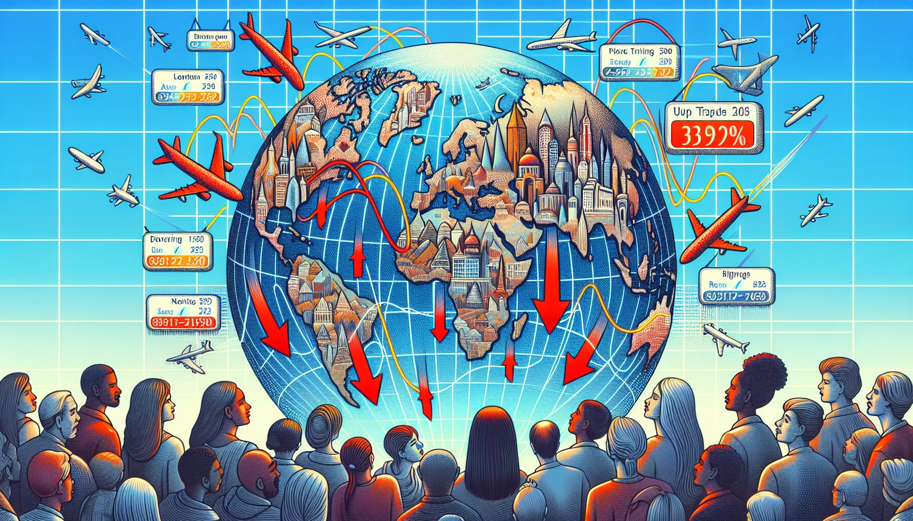 Navigating airfare trends for 2024: declining prices but rising costs for some destinations