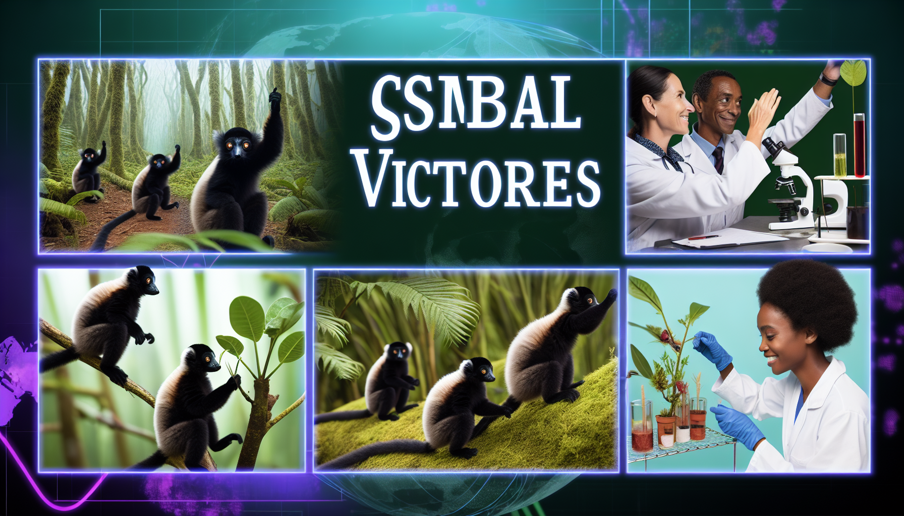 Revitalizing endangered black lemurs: a testimony to global wildlife conservation efforts