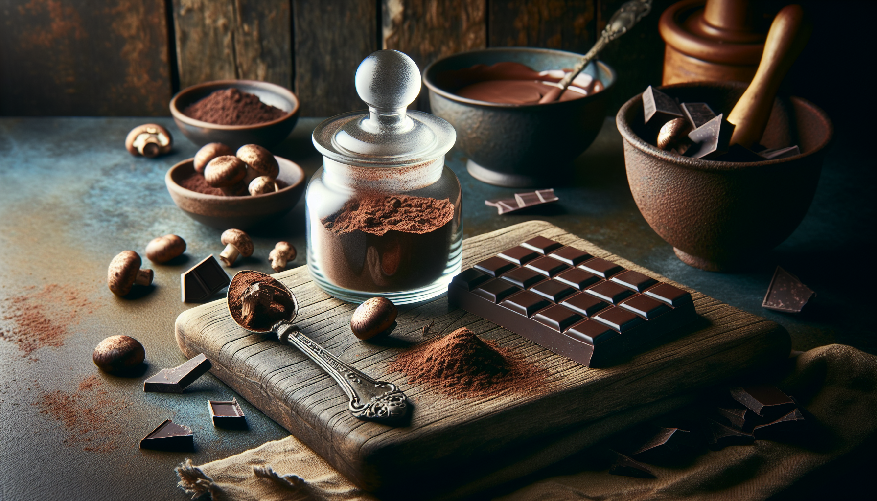 Alice's mushroom chocolate: a harmonious blend of gourmet taste and health benefits