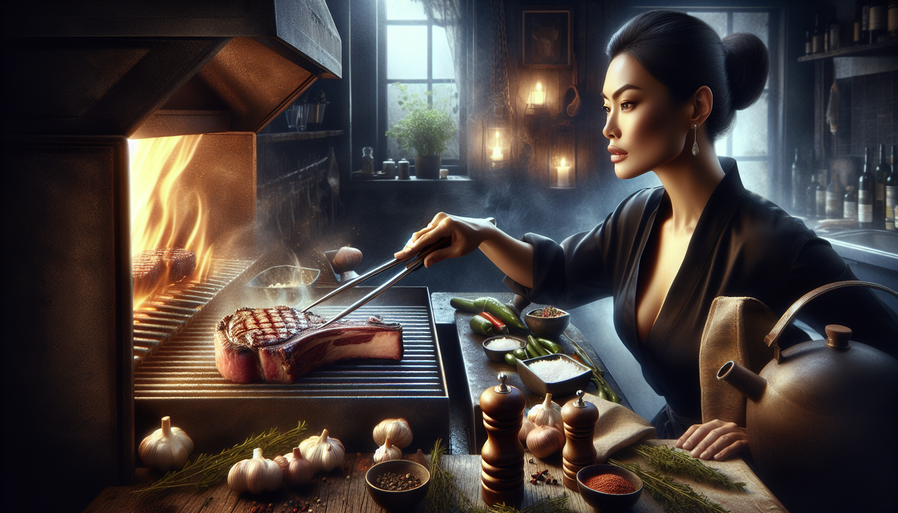 Mastering the culinary art of grilling the perfect porterhouse steak
