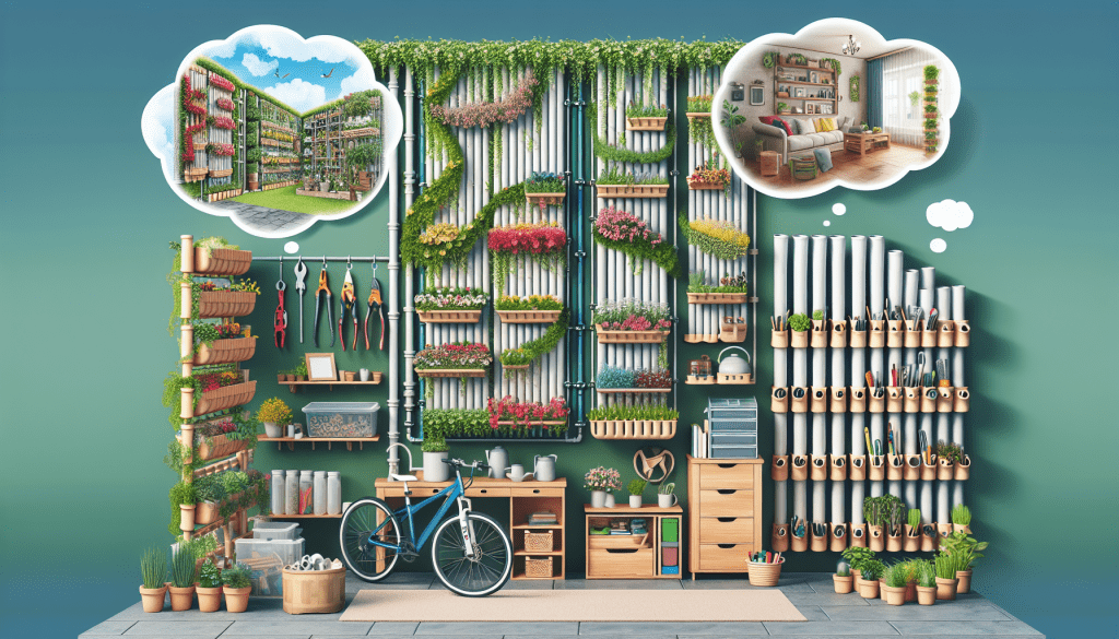 Revolutionary eco-friendly PVC pipe home storage solutions