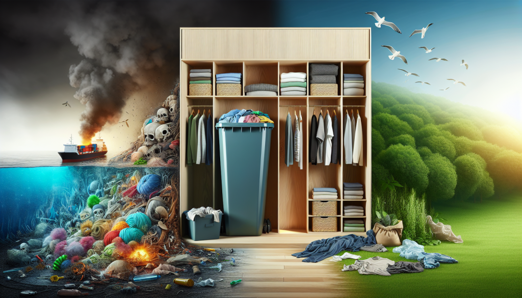 Discover the dangers of plastic in clothing storage and sustainability