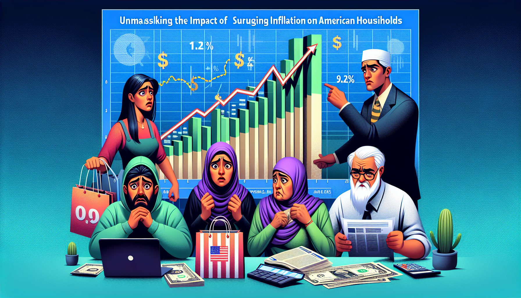 Unmasking the impact of surging inflation on American households: a Federal Reserve survey analysis