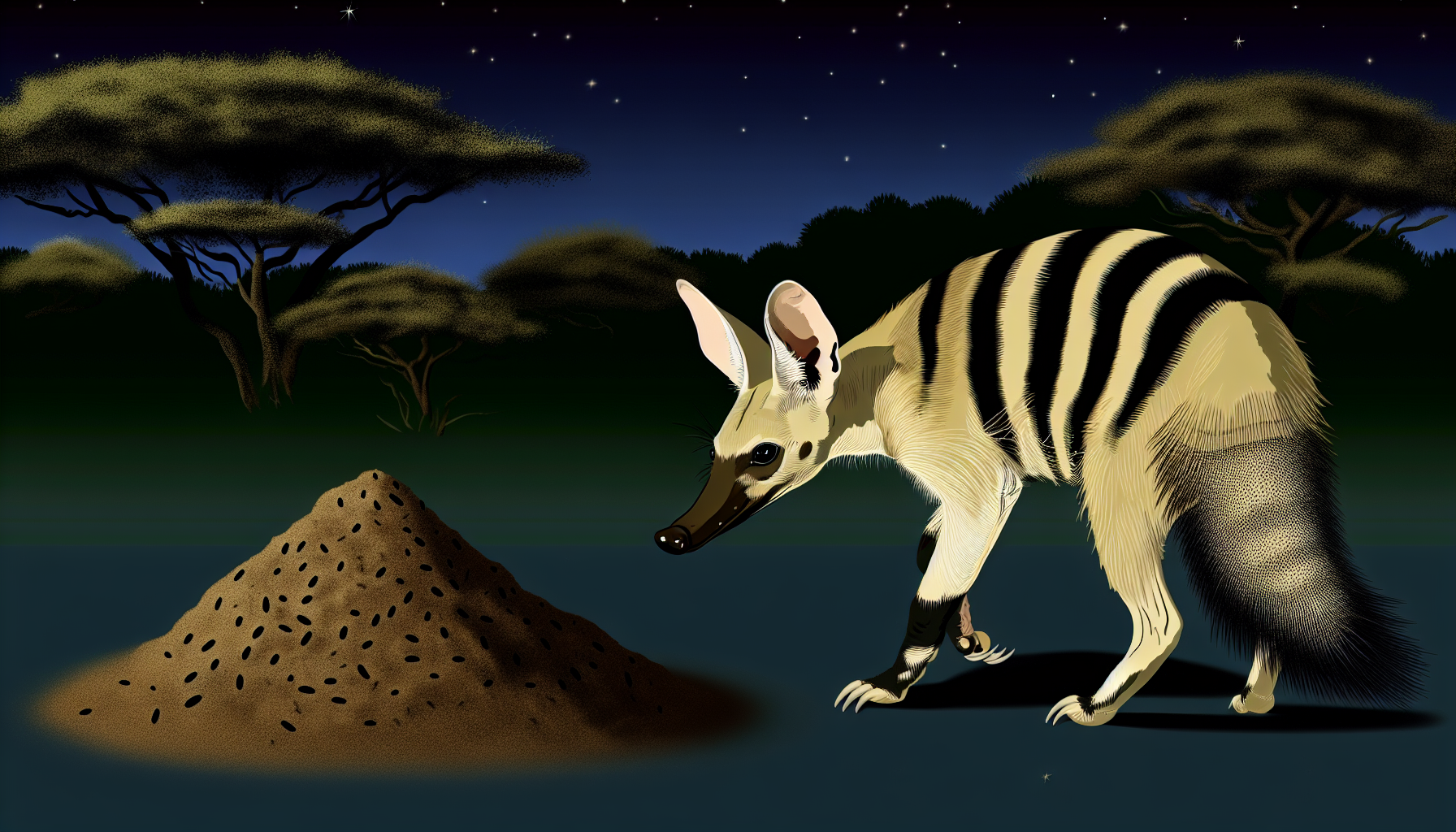 Exploring the fascinating diet and behavior of the aardwolf