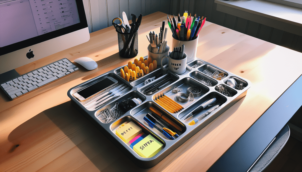 Unleash your creativity with Ikea's Stodja silverware tray turned desk organizer