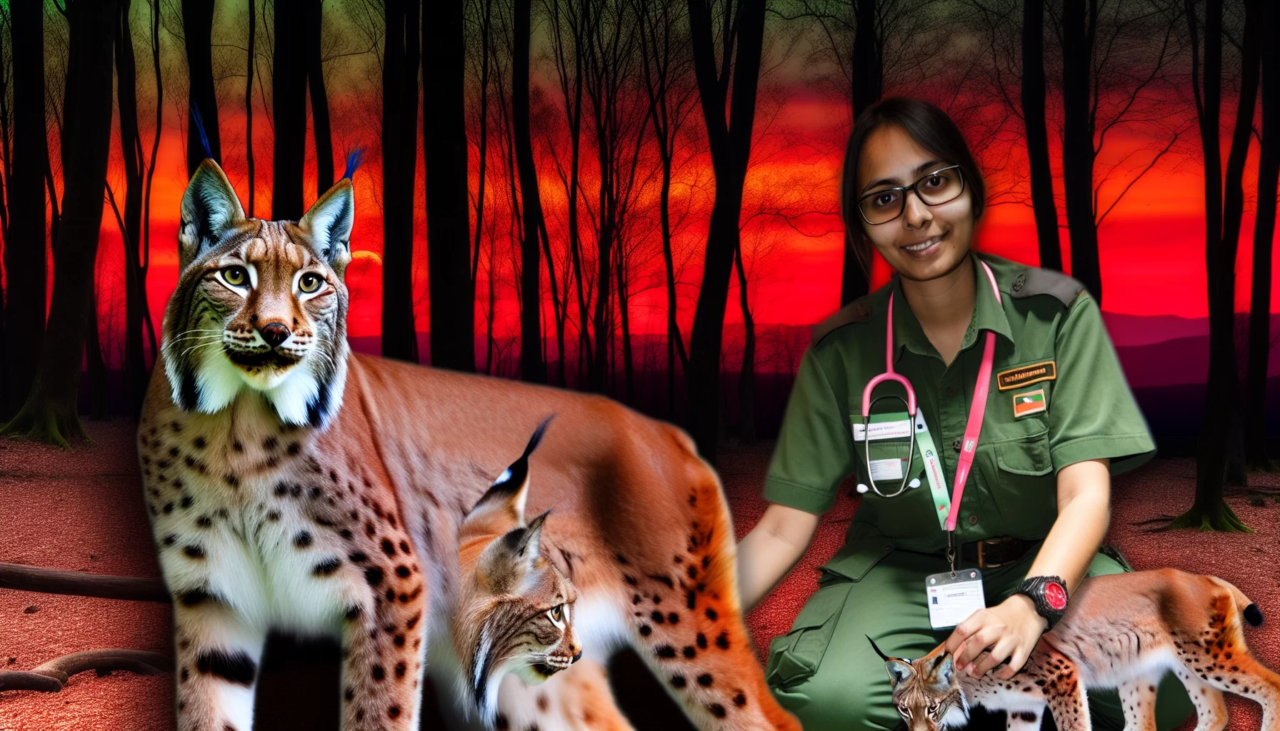 Rescue and rehabilitation: a tale of two lynxes and the need for wildlife conservation